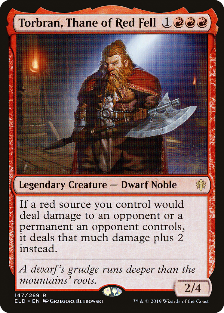 Melee Red Commanders EDH Magic