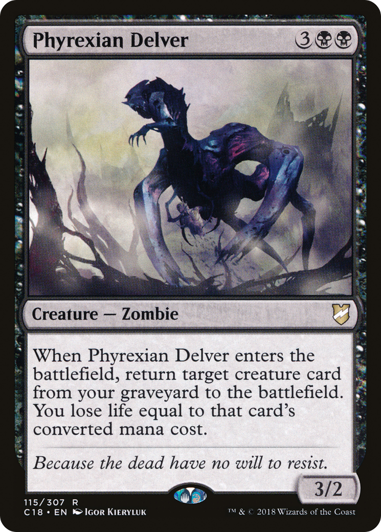 Phyrexian Delver (C18 #115) – EDH Magic