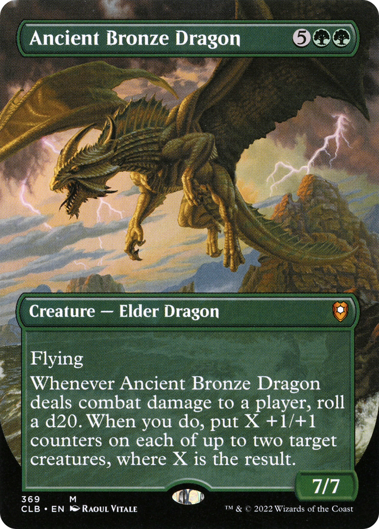 elder dragon mtg cards Ancient Bronze Dragon (CLB #369) – EDH Magic