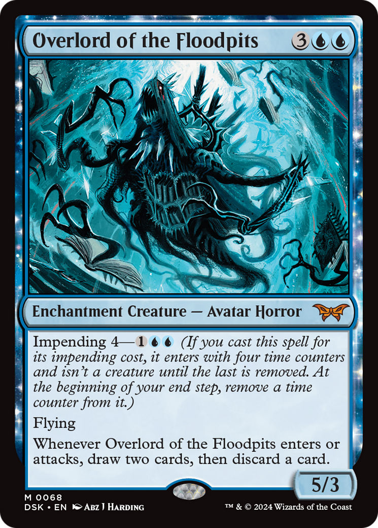 Overlord of the Floodpits (DSK #068) – EDH Magic