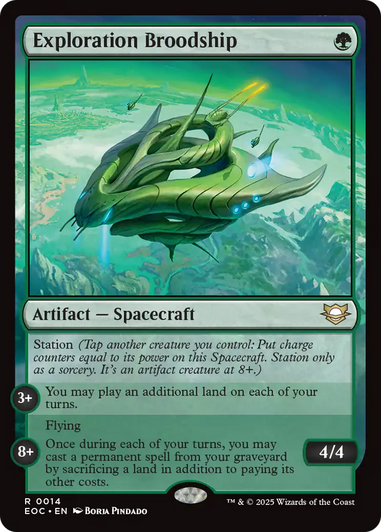 Exploration Broodship (EOC #014) EDH Magic Exploration Broodship (EOC #014) EDH Magic