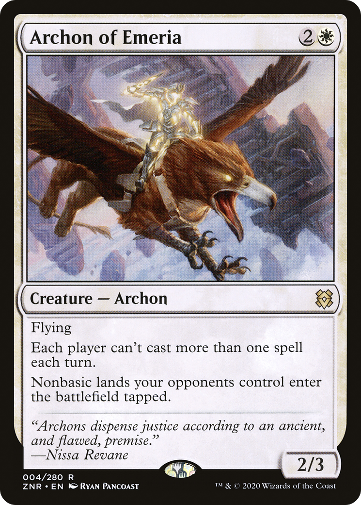 Archon of Emeria (ZNR #004) – EDH Magic