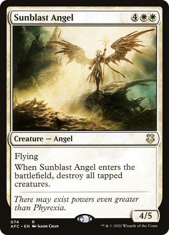 Sunblast Angel (AFC #074)