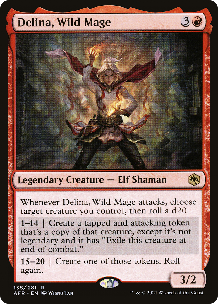 Delina, Wild Mage (AFR #138)