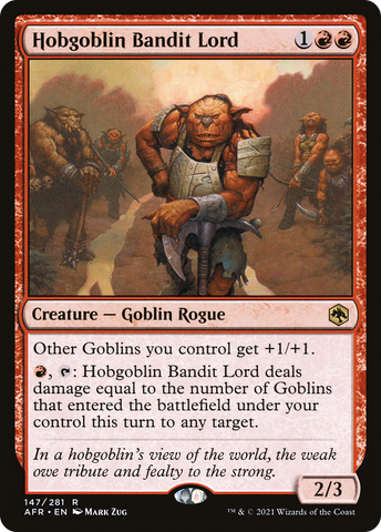 Hobgoblin Bandit Lord (AFR #147)