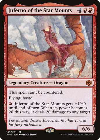 Inferno of the Star Mounts (AFR #151)