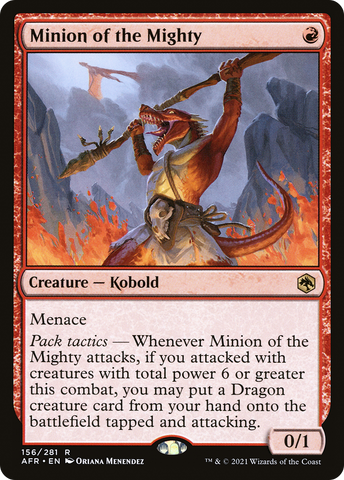 Minion of the Mighty (AFR #156)