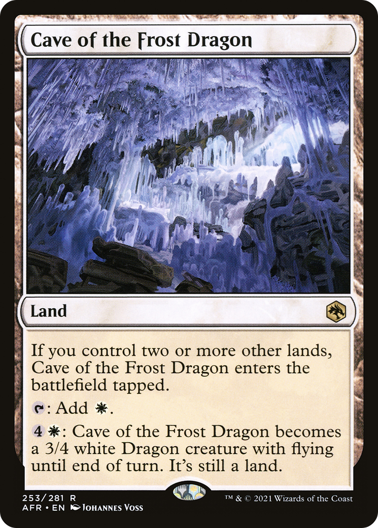 Cave of the Frost Dragon (AFR #253)