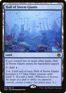 Hall of Storm Giants (AFR #257)