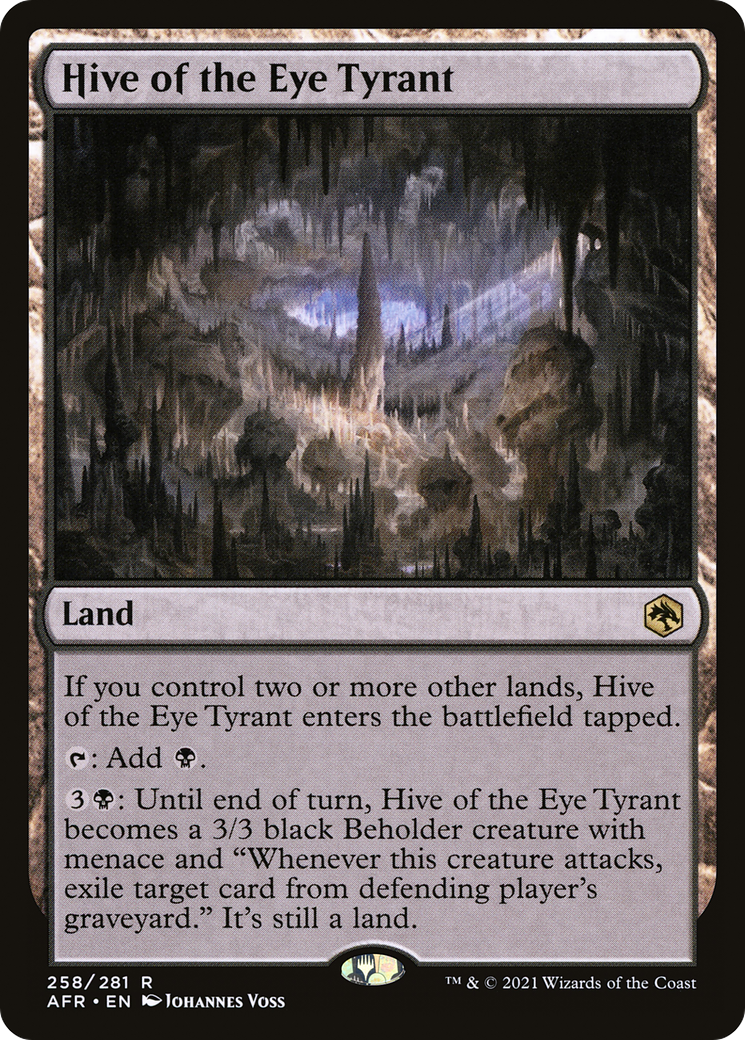 Hive of the Eye Tyrant (AFR #258)
