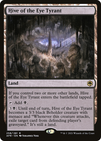 Hive of the Eye Tyrant (AFR #258)