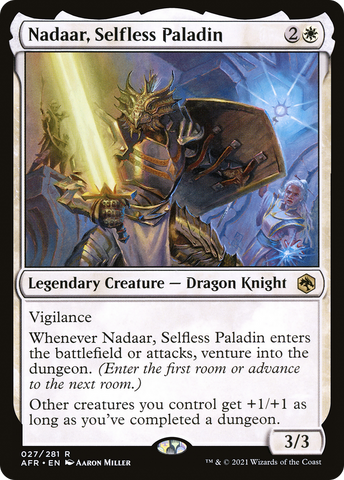 Nadaar, Selfless Paladin (AFR #027)