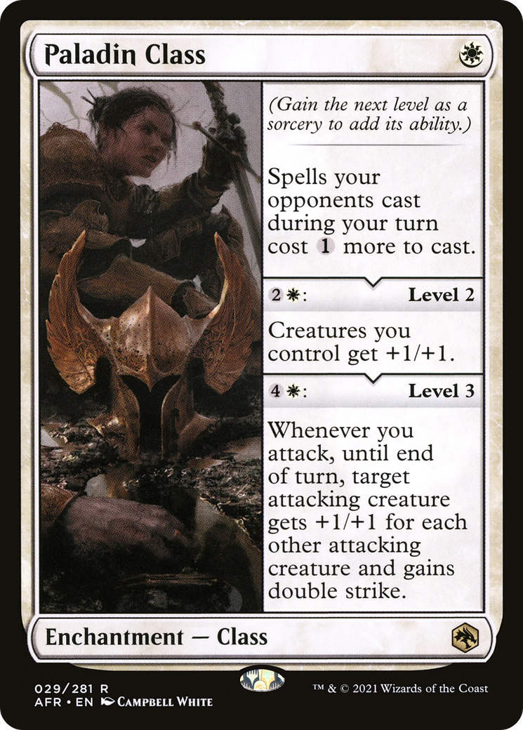 Paladin Class (AFR #029)