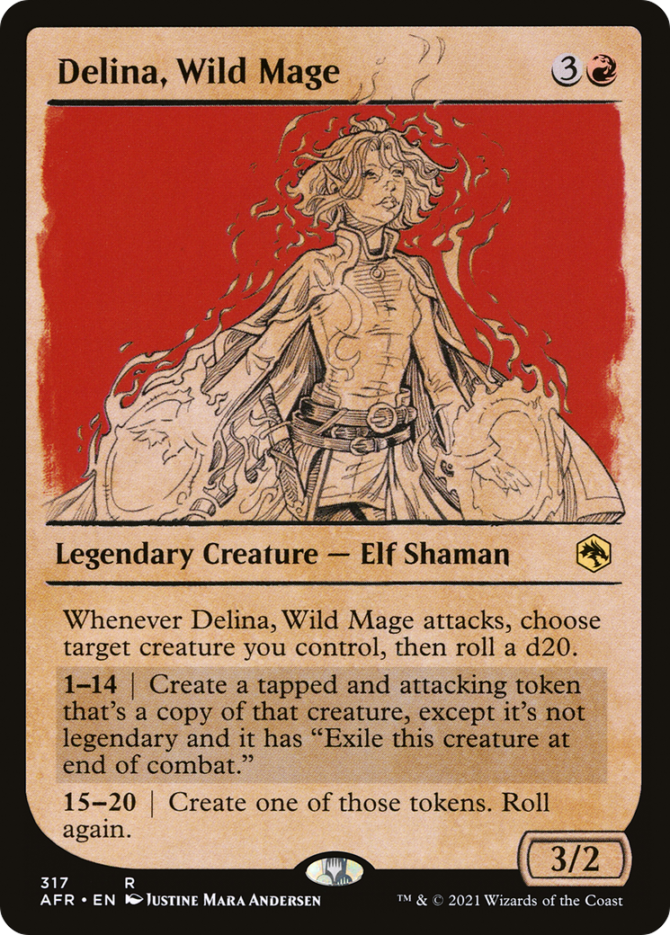 Delina, Wild Mage (AFR #317)