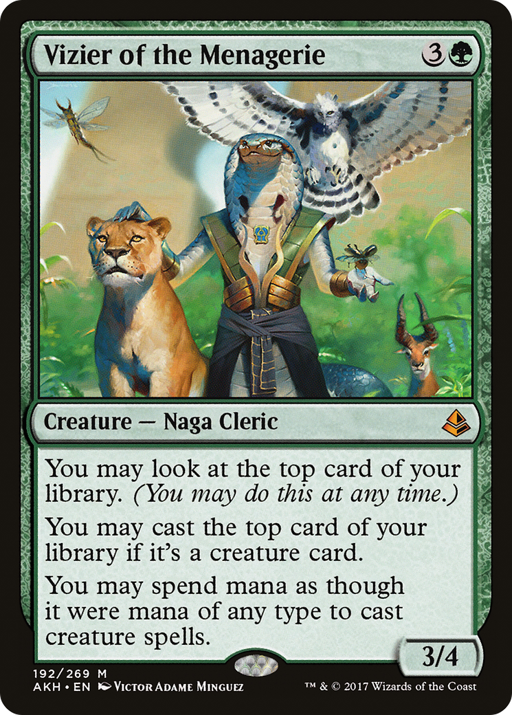 Vizier of the Menagerie (AKH #192)