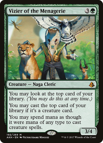 Vizier of the Menagerie (AKH #192)