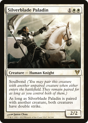 Silverblade Paladin (AVR #036)