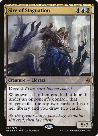Sire of Stagnation (BFZ #206)