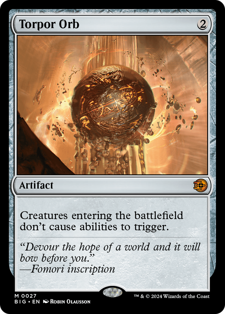 Torpor Orb (BIG #027)
