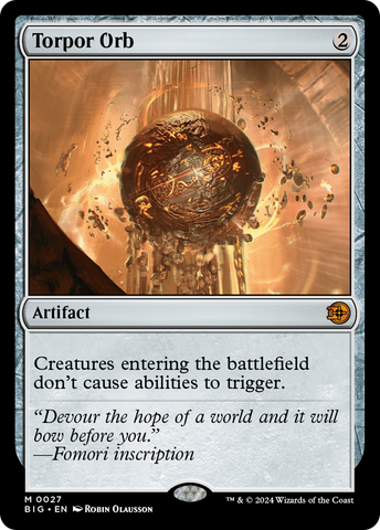 Torpor Orb (BIG #027)