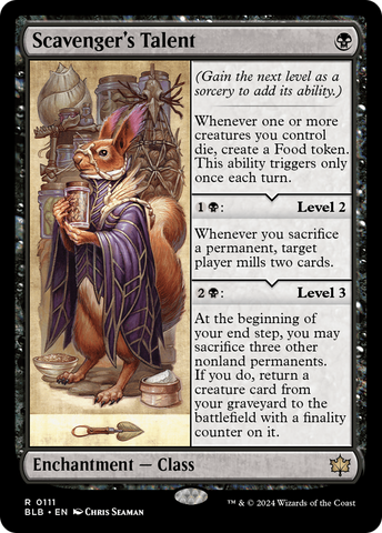Scavenger's Talent (BLB #111)