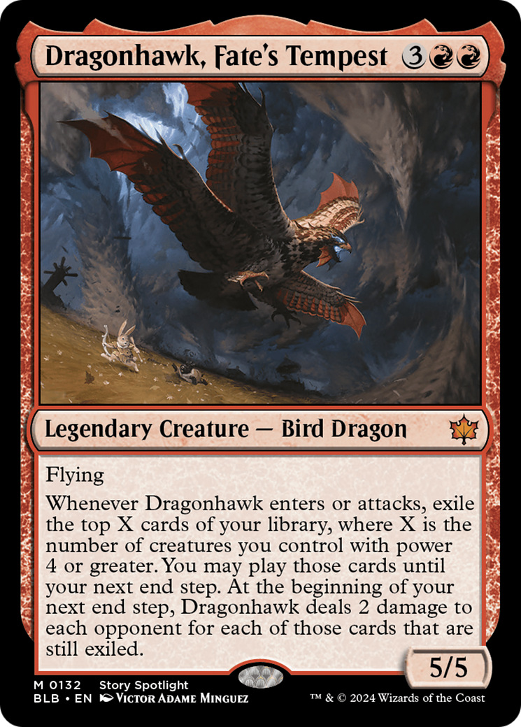 Dragonhawk, Fate's Tempest (BLB #132)