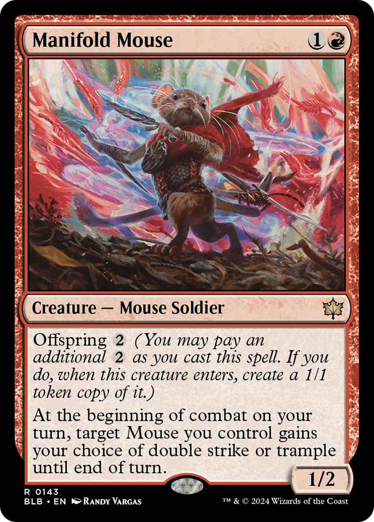 Manifold Mouse (BLB #143)