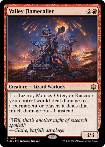Valley Flamecaller (BLB #158)
