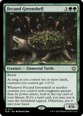Fecund Greenshell (BLB #171)