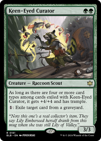 Keen-Eyed Curator (BLB #181)