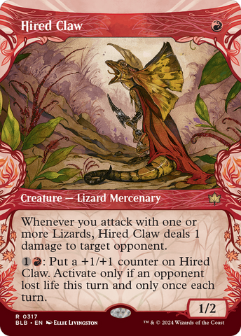 Hired Claw (BLB #317)