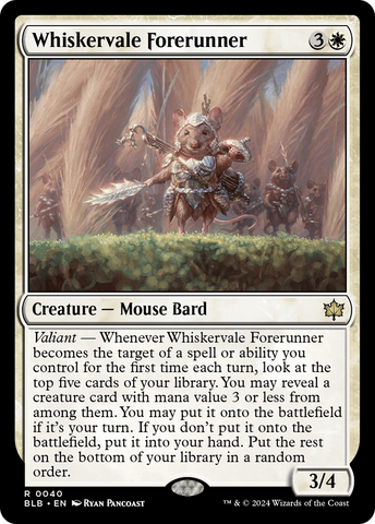 Whiskervale Forerunner (BLB #040)