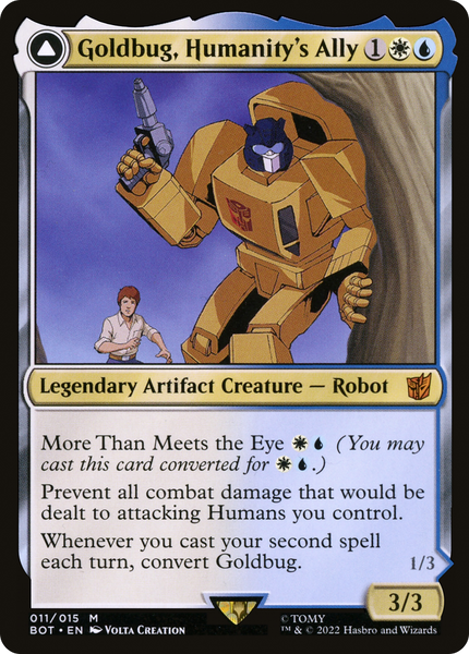 Goldbug, Humanity's Ally (BOT #011)