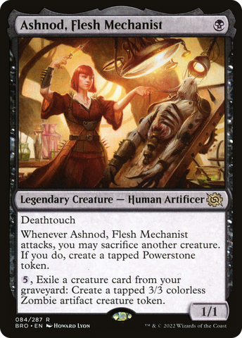 Ashnod, Flesh Mechanist (BRO #084)