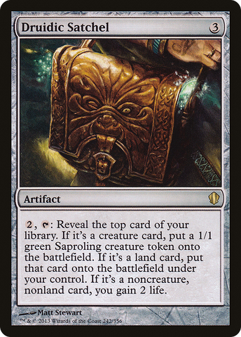 Druidic Satchel (C13 #242)