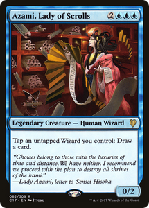 Azami, Lady of Scrolls (C17 #082)