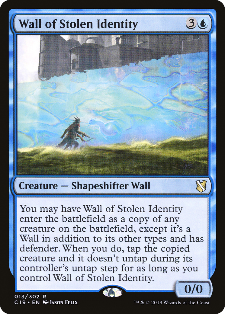 Wall of Stolen Identity (C19 #013)