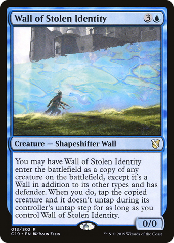 Wall of Stolen Identity (C19 #013)