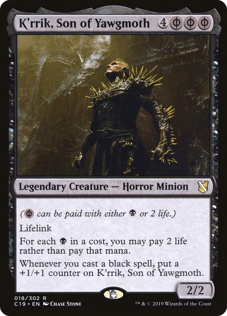 K'rrik, Son of Yawgmoth (C19 #018)