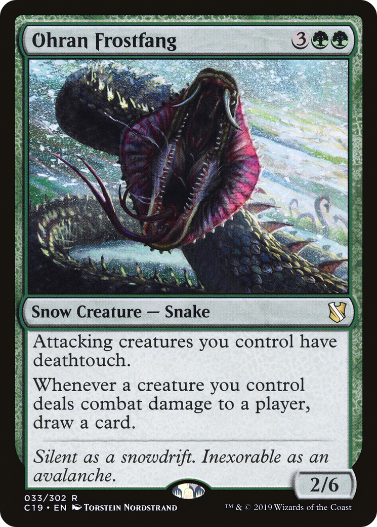 Ohran Frostfang (C19 #033)