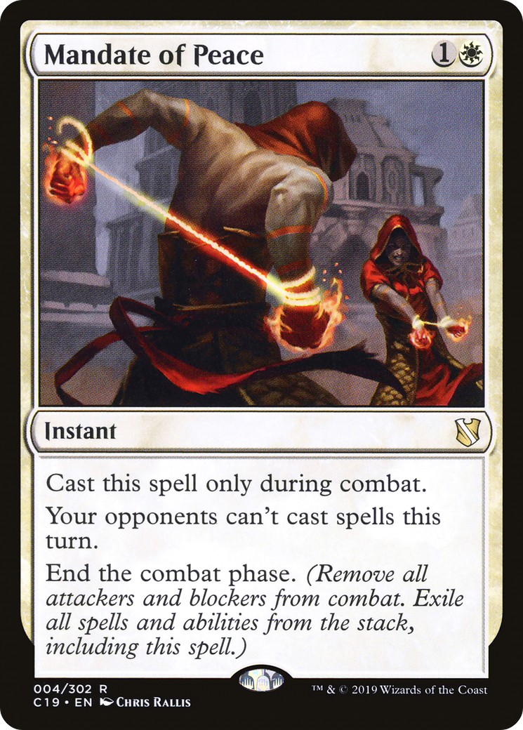 Mandate of Peace (C19 #004)