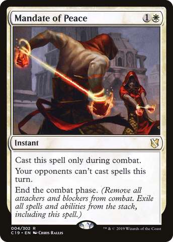 Mandate of Peace (C19 #004)