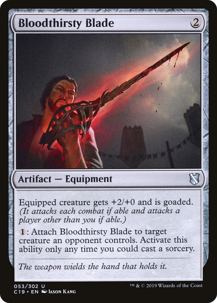 Bloodthirsty Blade (C19 #053)