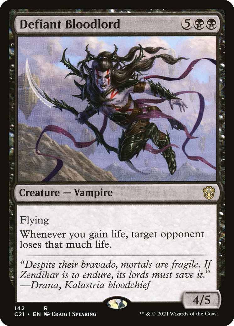 Defiant Bloodlord (C21 #142)
