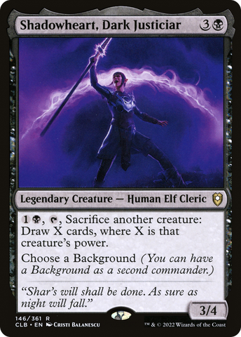 Shadowheart, Dark Justiciar (CLB #146)