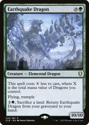 Earthquake Dragon (CLB #228)