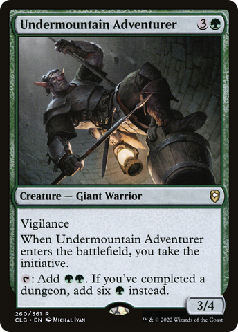 Undermountain Adventurer (CLB #260)