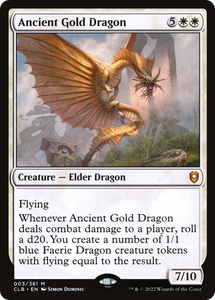 Ancient Gold Dragon (CLB #003)