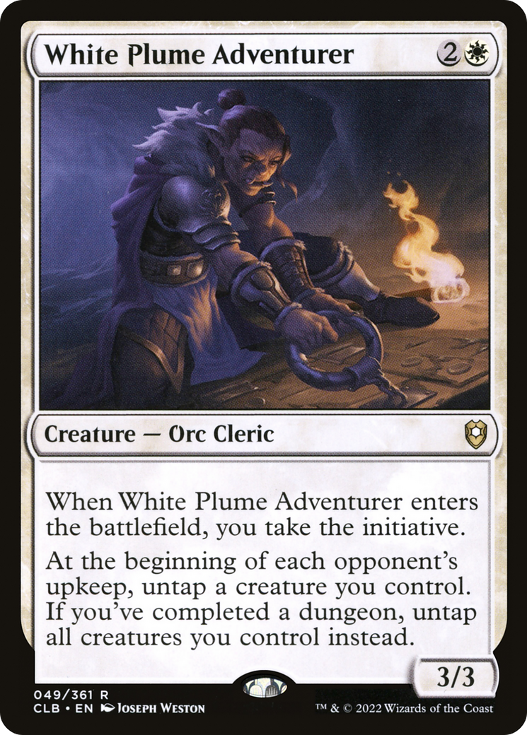 White Plume Adventurer (CLB #049)