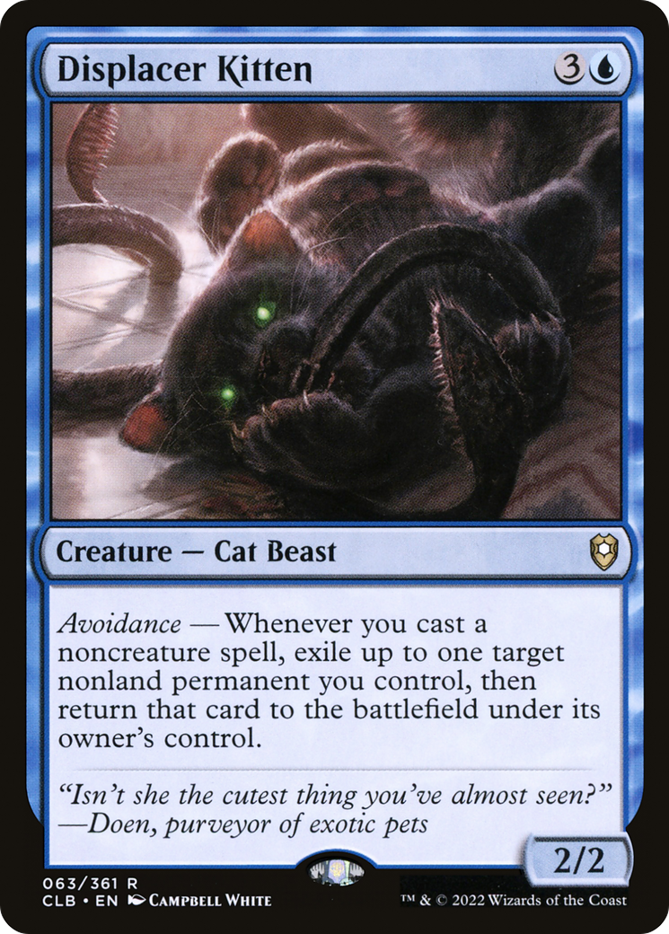 Displacer Kitten (CLB #063)
